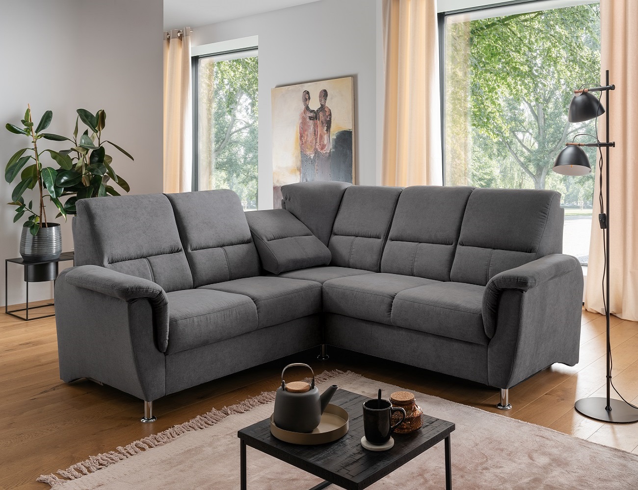 Ecksofa Parole – Ihre Einladung zu entspannter Eleganz