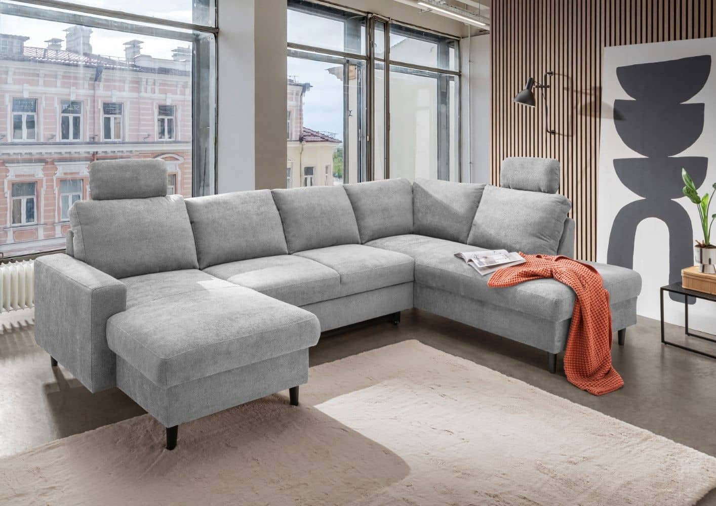 Wohnlandschaft Passo Coroni mit Schlaffunktion – Benformato