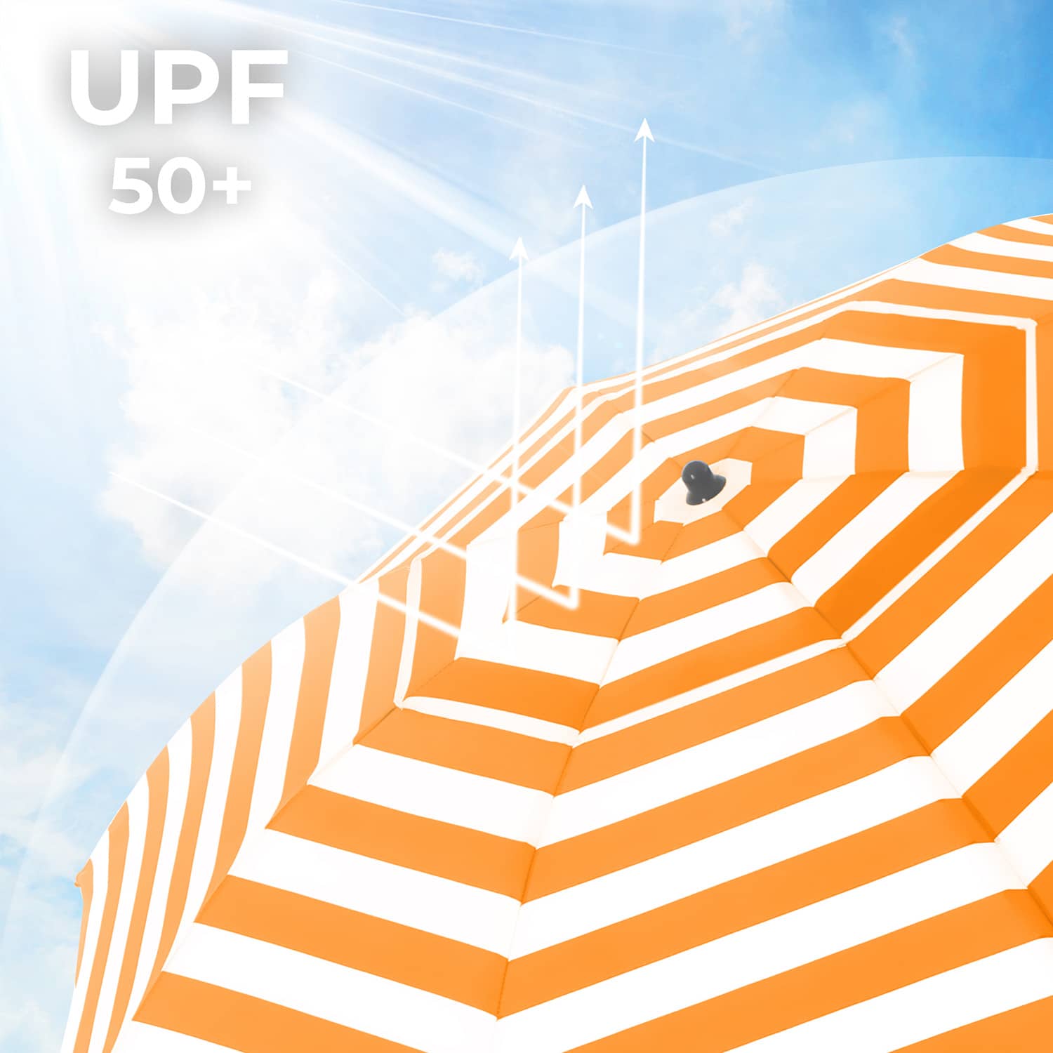 Ø 160 cm Sonnenschirm für Strand-GPU60OW