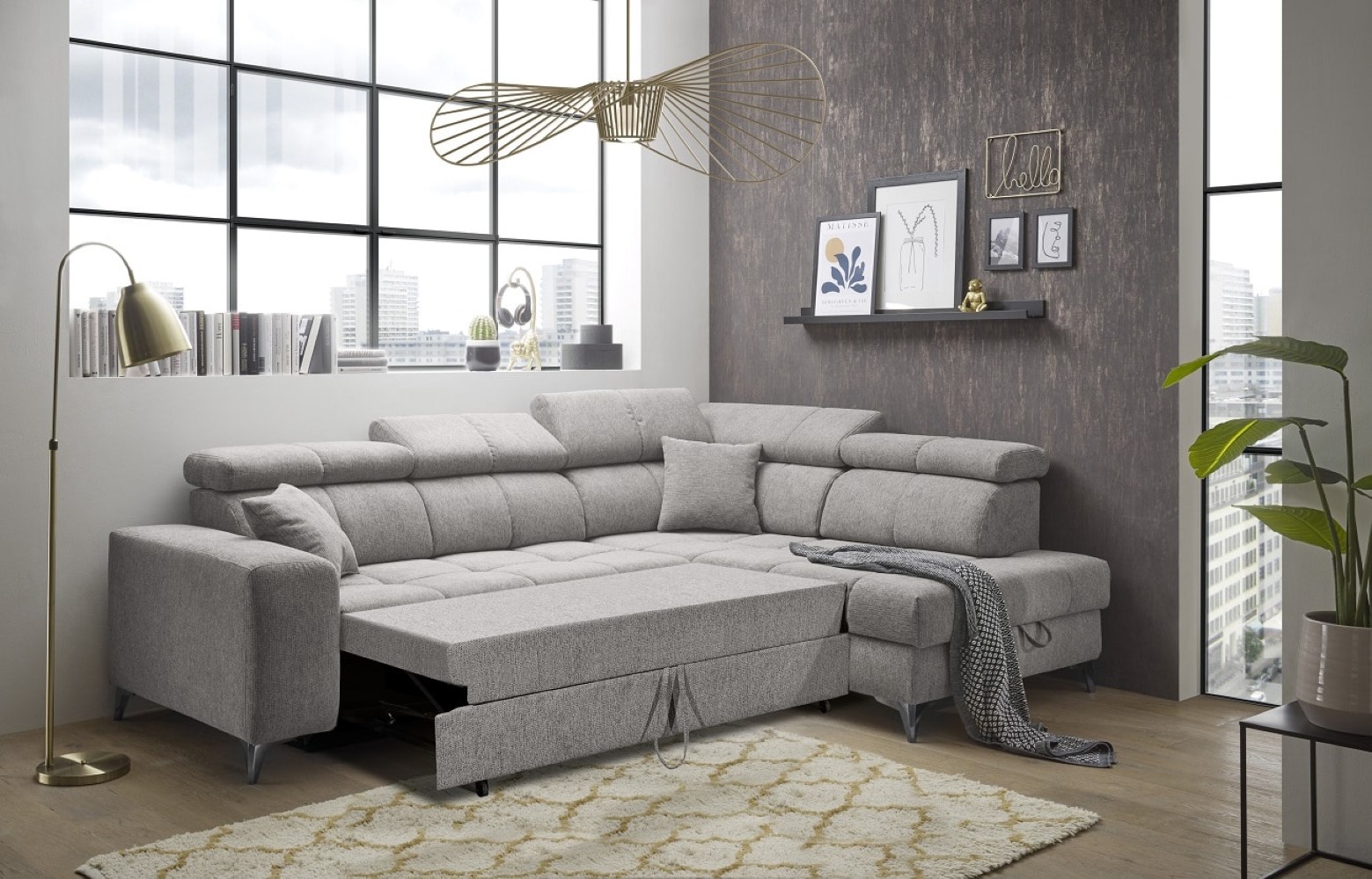 Ecksofa mit Schlaffunktion Sydney - ED Exciting Design Ecksofa mit Schlaffunktion Sydney - ED Exciting Design
