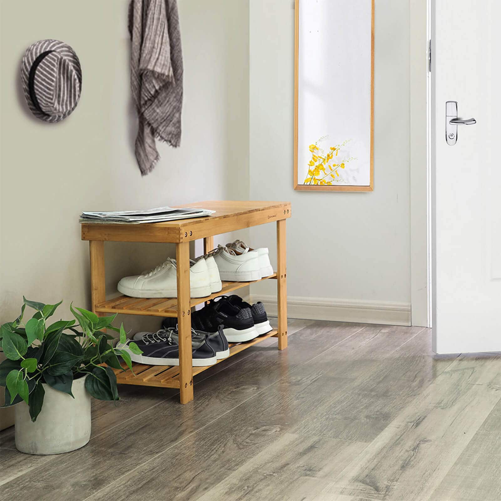 Schuhregal Bambus-LBS04N