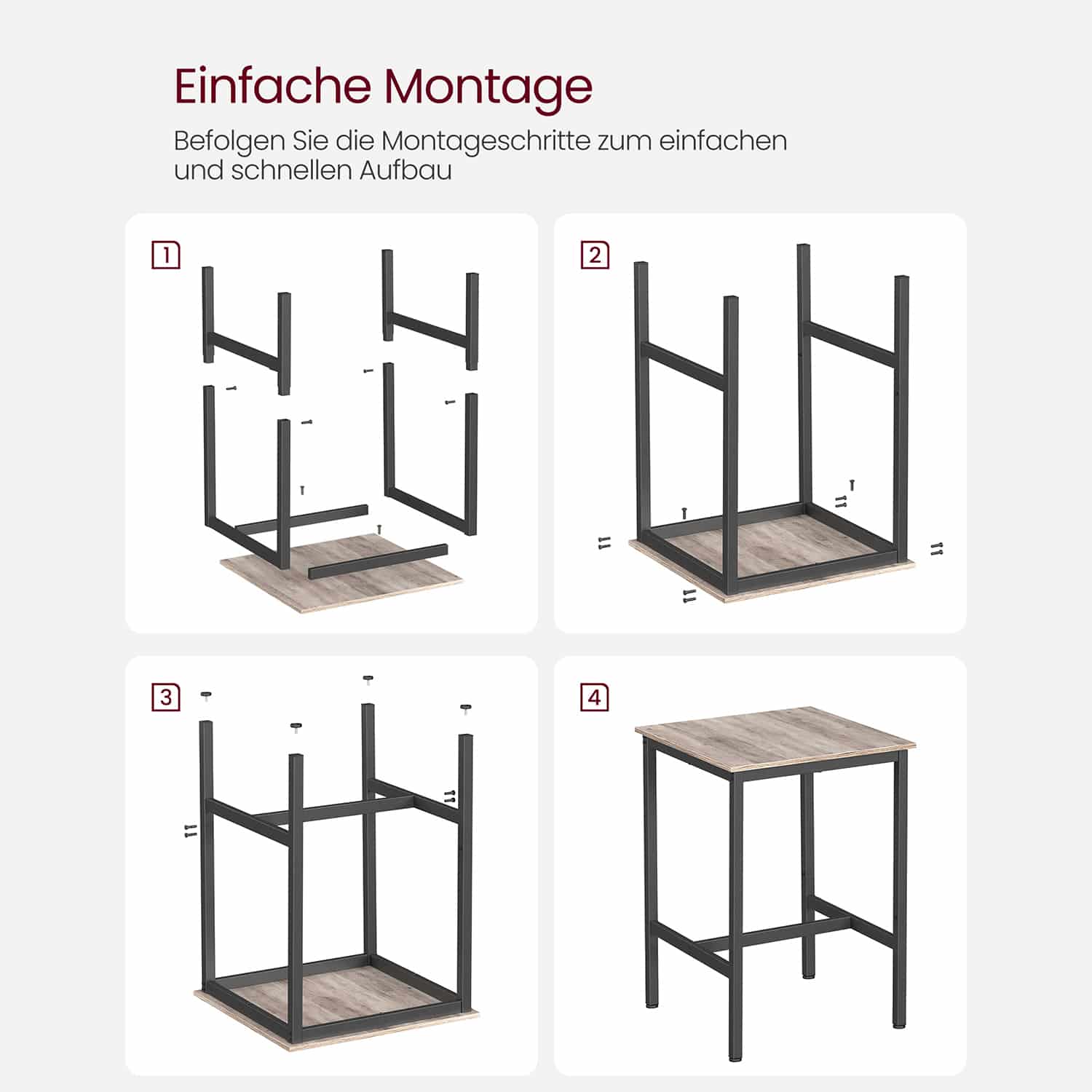 Bartisch 60 x 60 x 92 cm Bartisch 60 x 60 x 92 cm
