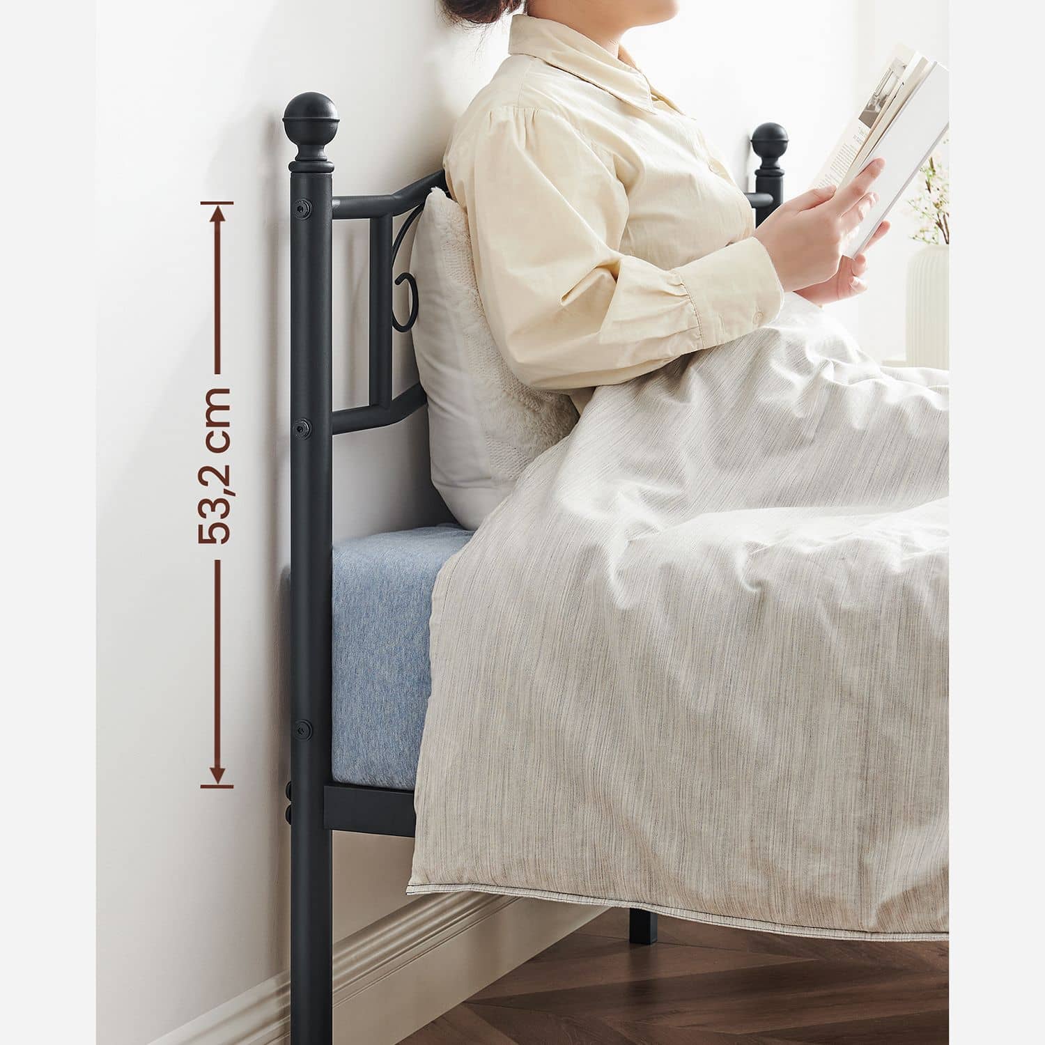 Bettgestell aus Metall