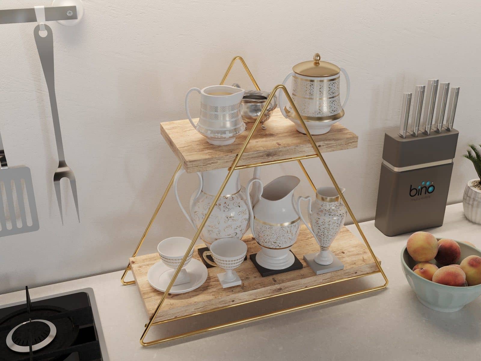 Masa Servis Organizer - Regal Masa Servis Organizer - Regal