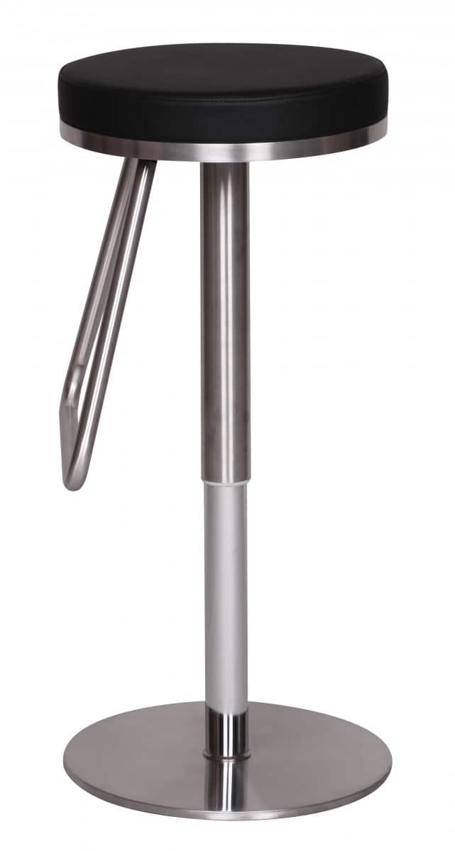 32826-Wohnling-DURABLE-M6-Barhocker-Tresenhocker-Ede_2 Höhenverstellbarer Edelstahl Barstuhl: Eleganz im Alltag