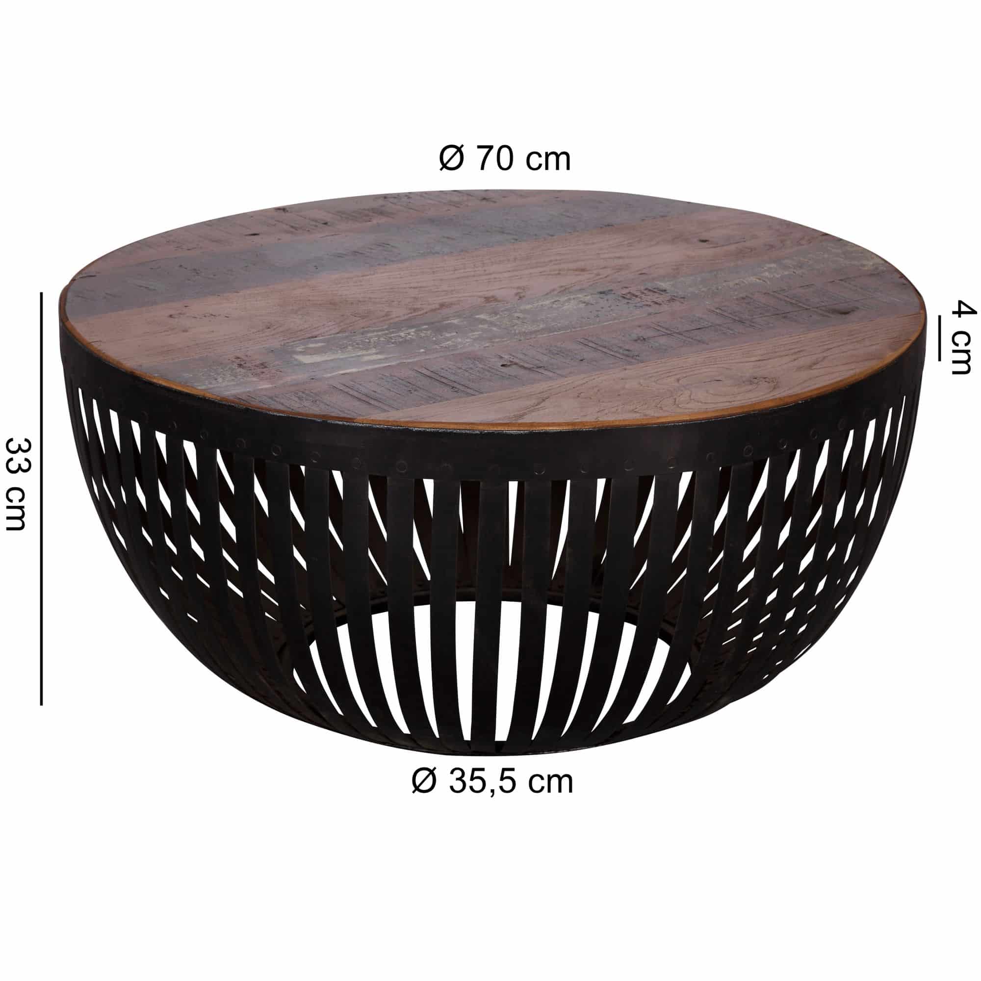 46452-WOHNLING-Couchtisch-NISHA-70x33x70-cm-Holz-_2 Wohnling Couchtisch Nisha Ø 70 cm – Holz & Metall