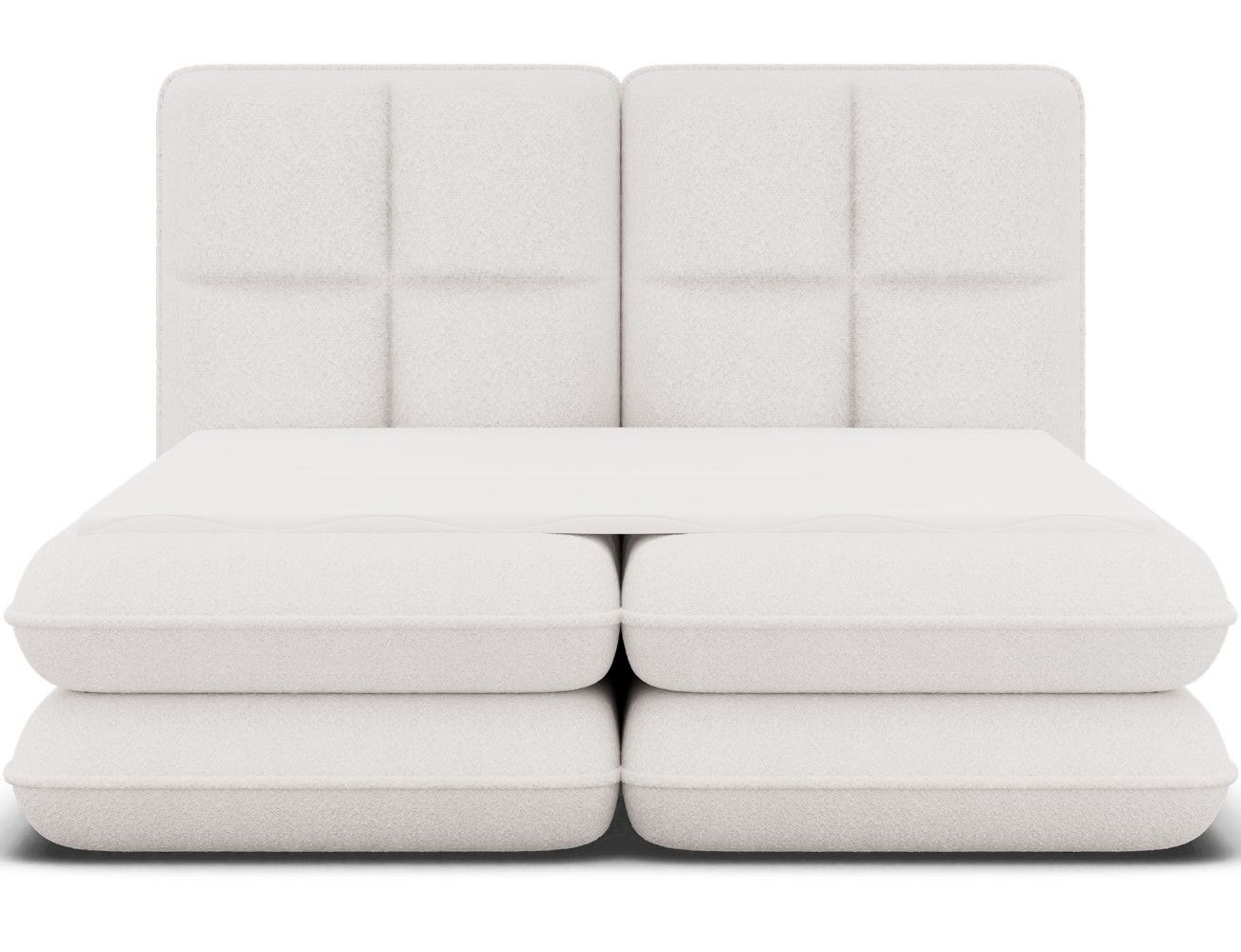 Boxspringbett Tonila von Eltap Royal Mikrofaser | Bettkasten | Topper