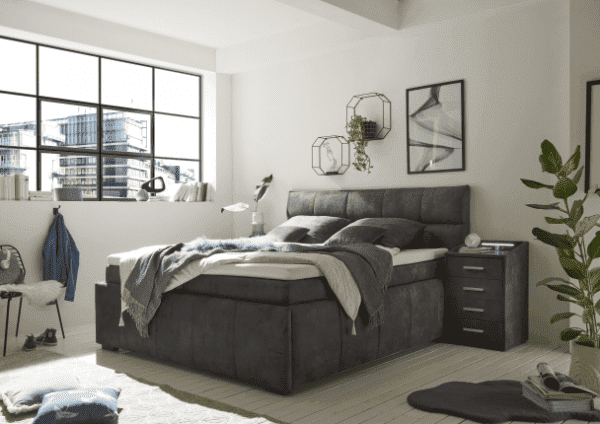 Boxspringbett Amora 180x200 cm Bettkasten – ED Exciting Design