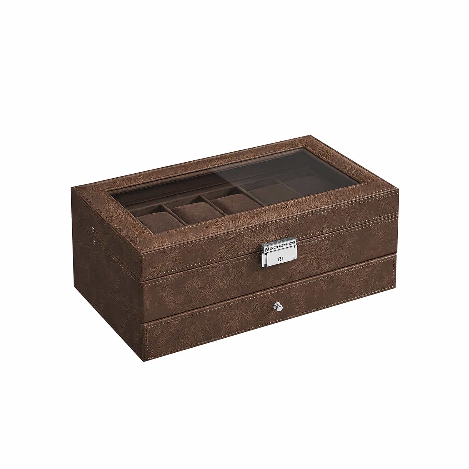 Uhrenbox mit Schublade-JWB012K01 Uhrenbox mit Schublade-JWB012K01