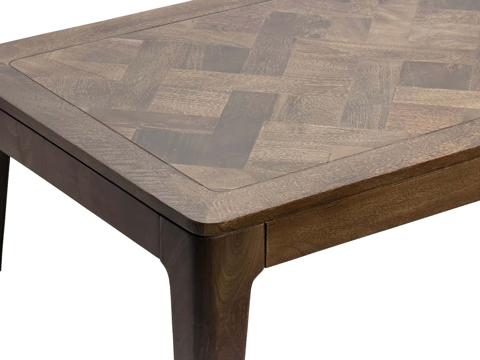 Couchtisch 120 x 60 cm Massivholz Mango Walnuss-Finish - Wohnzimmertisch Rechteckig - Sofatisch Modern Holz - Design Wohnzimmer Tisch Handmade Couchtisch 120 x 60 cm Massivholz Mango Walnuss-Finish - Wohnzimmertisch Rechteckig - Sofatisch Modern Holz - Design Wohnzimmer Tisch Handmade