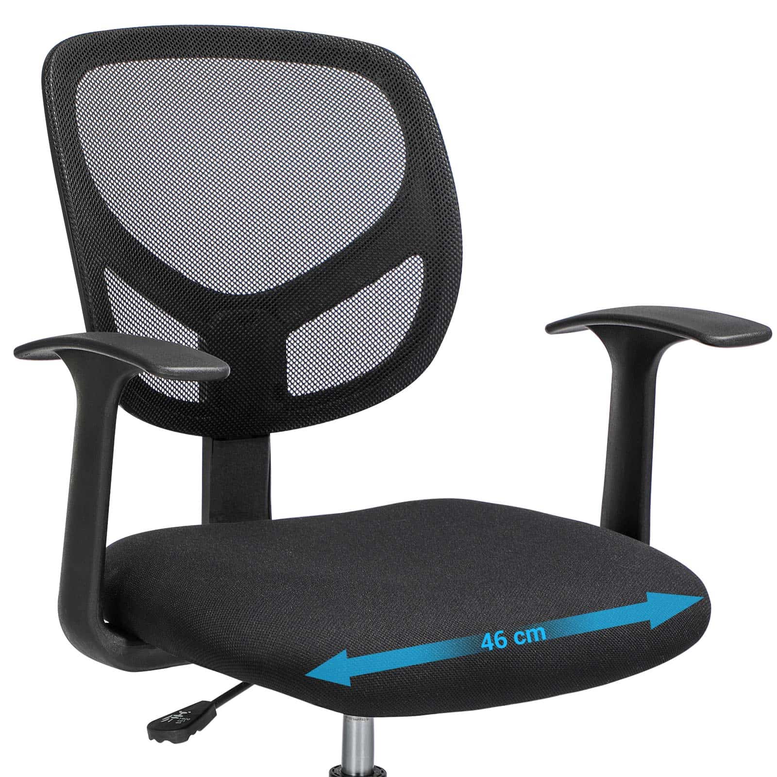Ergonomischer Bürostuhl mit Armlehnen-OBN25BK Ergonomischer Bürostuhl mit Armlehnen-OBN25BK