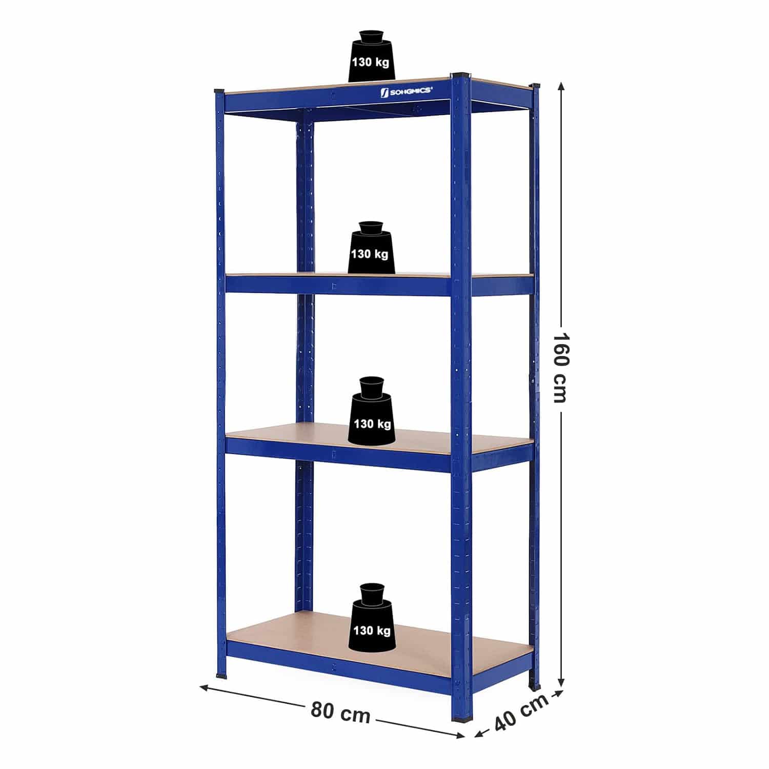 Lagerregal bis 520 kg belastbar-GLR44Q Lagerregal bis 520 kg belastbar-GLR44Q