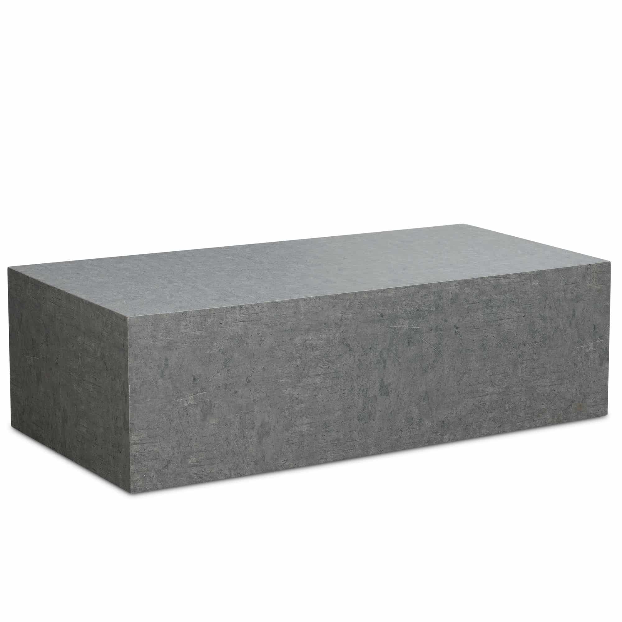 Couchtisch MONOBLOC 100x50x30 cm in Beton-Optik Grau Couchtisch MONOBLOC 100x50x30 cm in Beton-Optik Grau