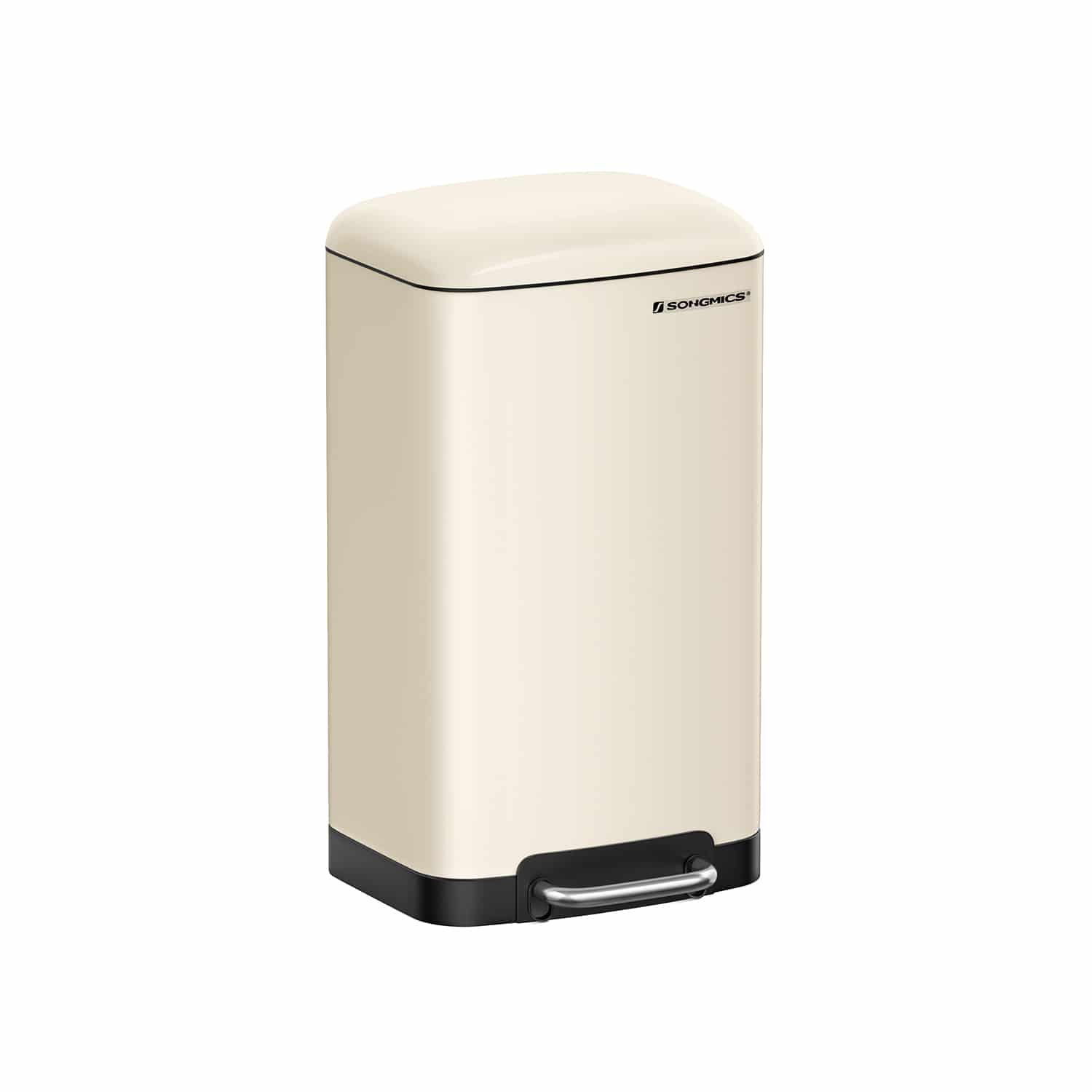 Treteimer mit Inneneimer Cremeweiß-B34LTB001A01 Treteimer mit Inneneimer Cremeweiß-B34LTB001A01