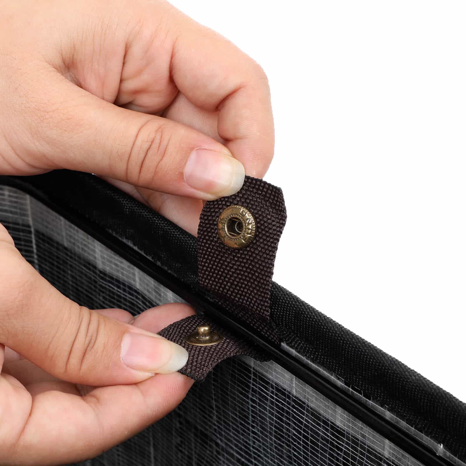 Wäschetonne Bambus 72 L Schwarz-LCB10B