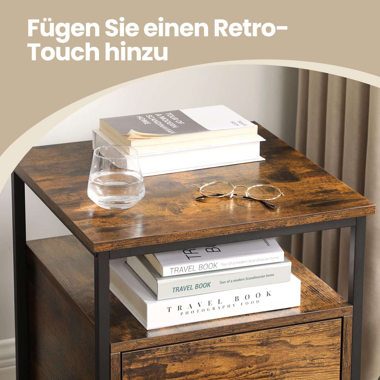 Nachttisch 45 x 45 x 60 cm Nachttisch 45 x 45 x 60 cm