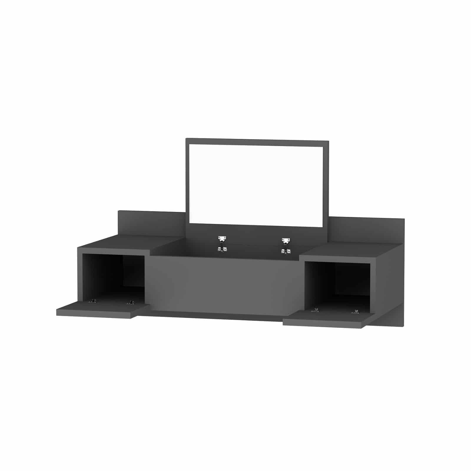 Zakkum - anthrazit - Schminktisch Zakkum - anthrazit - Schminktisch