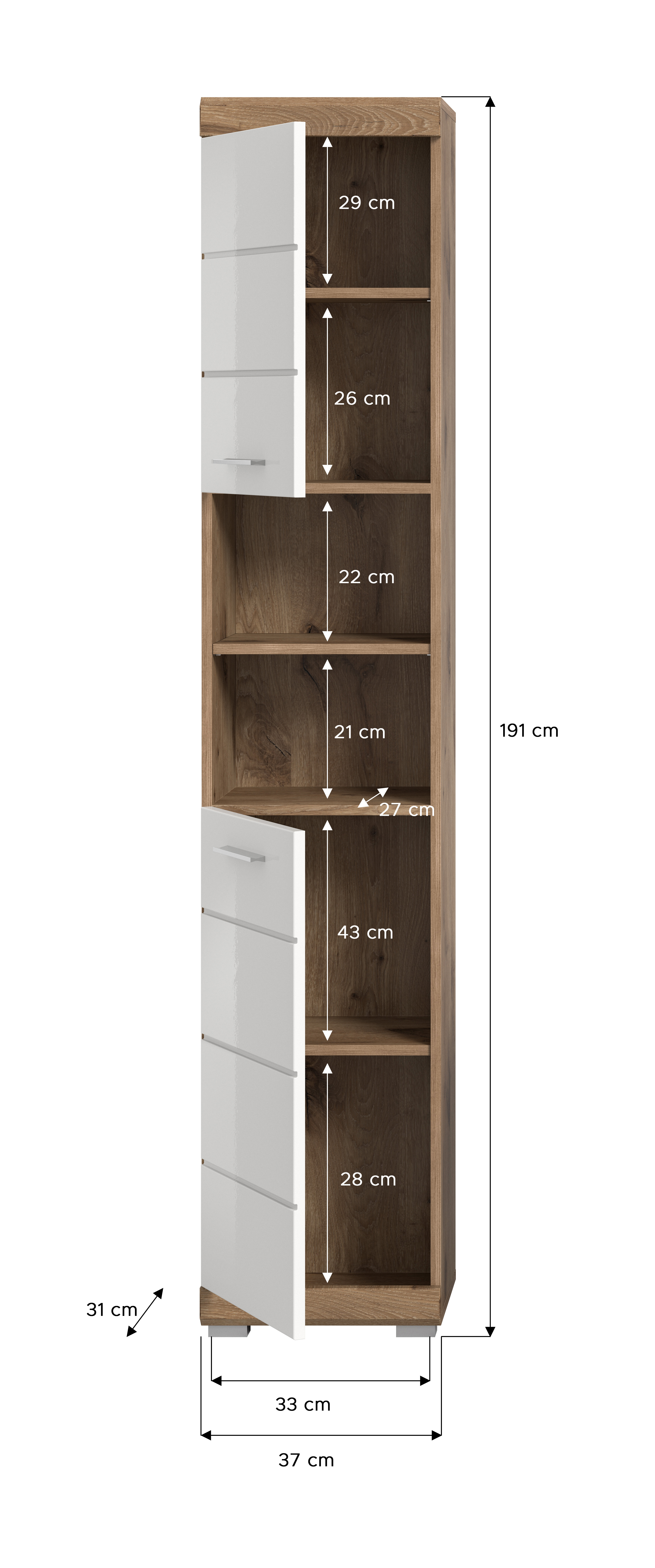 Wave Hochschrank Wave Hochschrank