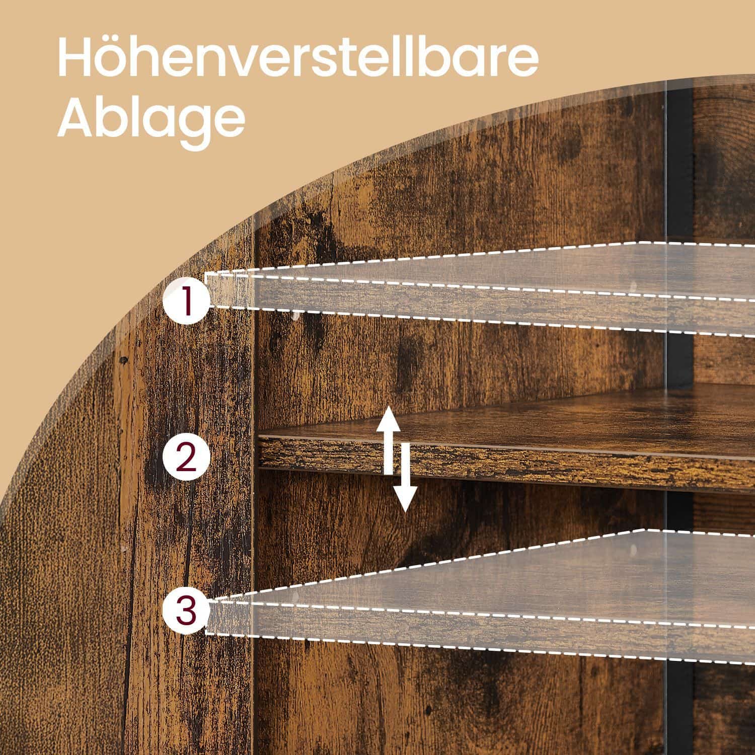 Multifunktionaler Aufbewahrungsschrank