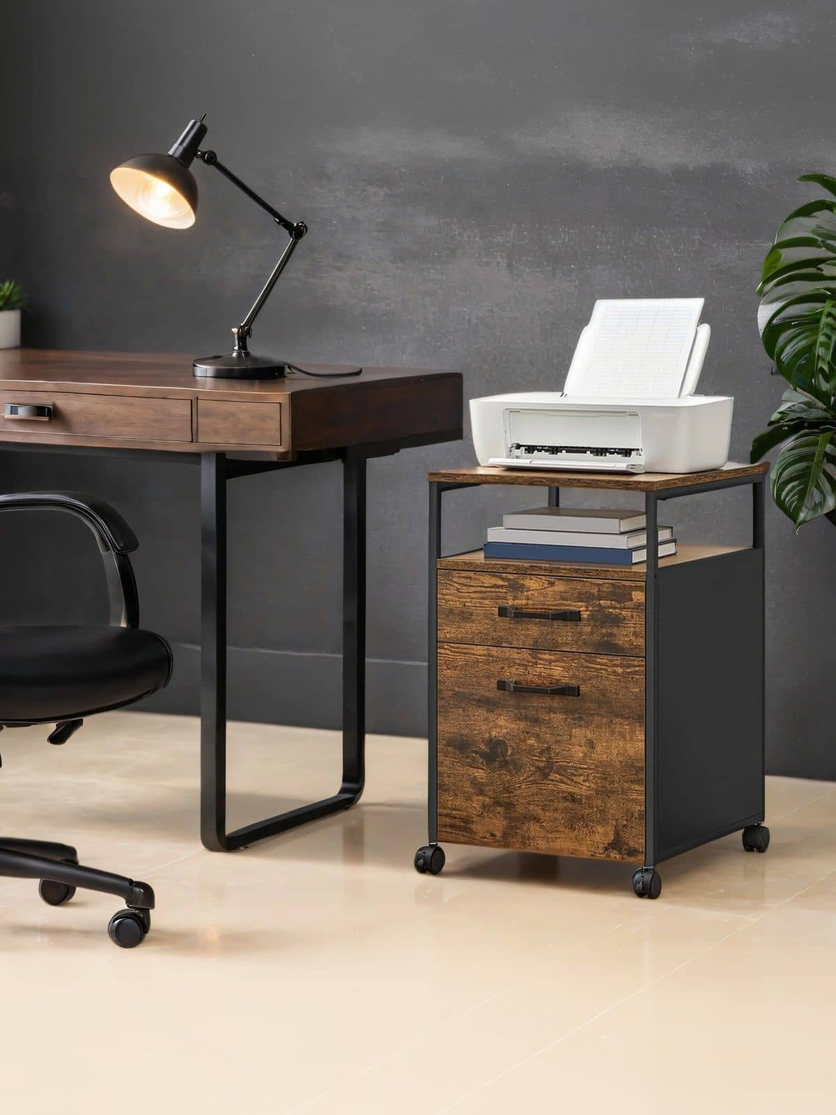 Aktenschrank mit 2 Schubladen