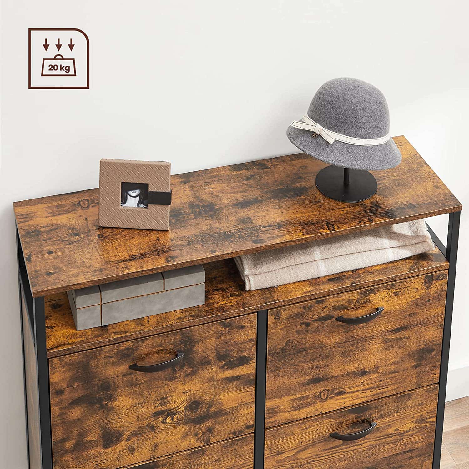 Schuhschrank mit 4 Klappen Schuhschrank mit 4 Klappen