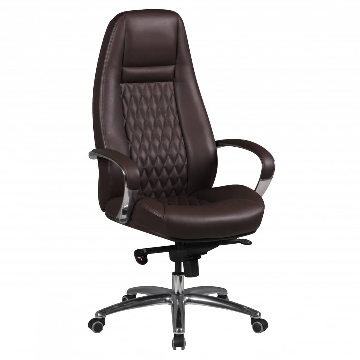 40240-AMSTYLE-Chefsessel-Austin-Echtleder-braun-DrePlsjDBigXZypU Bürostuhl AUSTIN Echt-Leder Braun Schreibtischstuhl 120 KG Chefsessel hohe Rückenlehne mit Kopfstütze X-XL