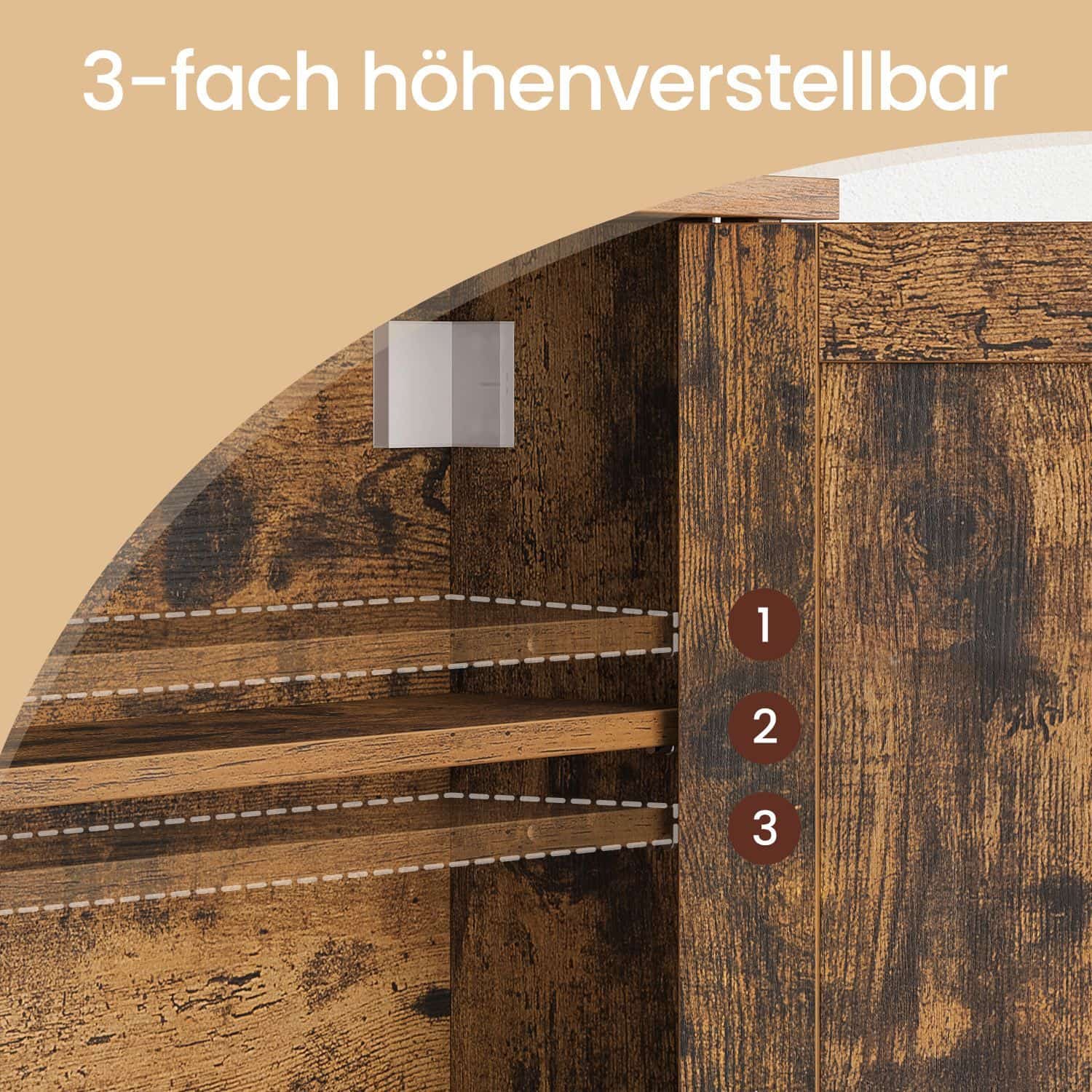 Wandschrank im Badezimmer Wandschrank im Badezimmer