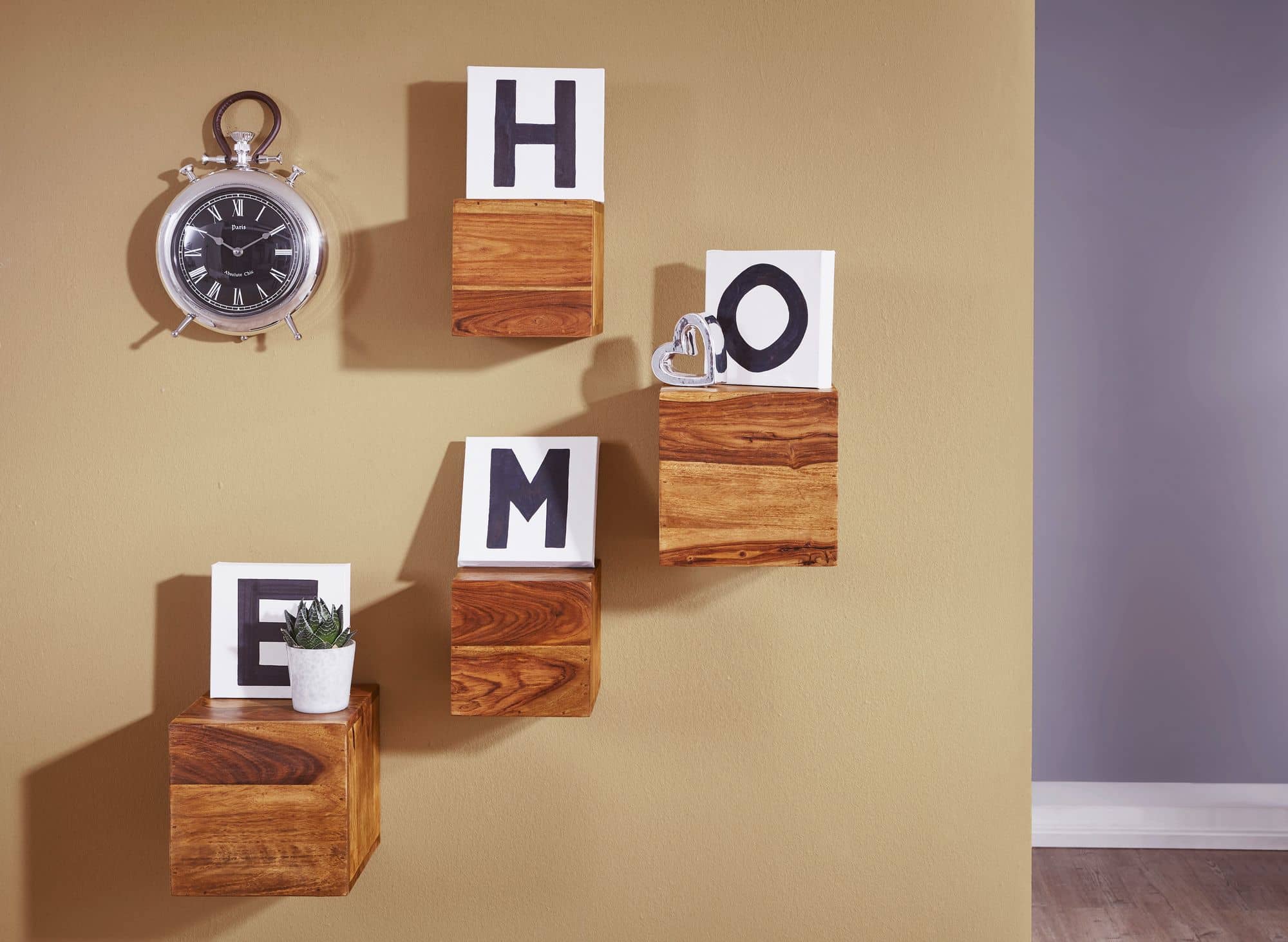 4er Set Wandregale MUMBAI Massivholz Sheesham Holzregal Landhaus-Stil Hängeregal 25cm und 20cm Echt-Holz Wandboard 4er Set Wandregale MUMBAI Massivholz Sheesham Holzregal Landhaus-Stil Hängeregal 25cm und 20cm Echt-Holz Wandboard