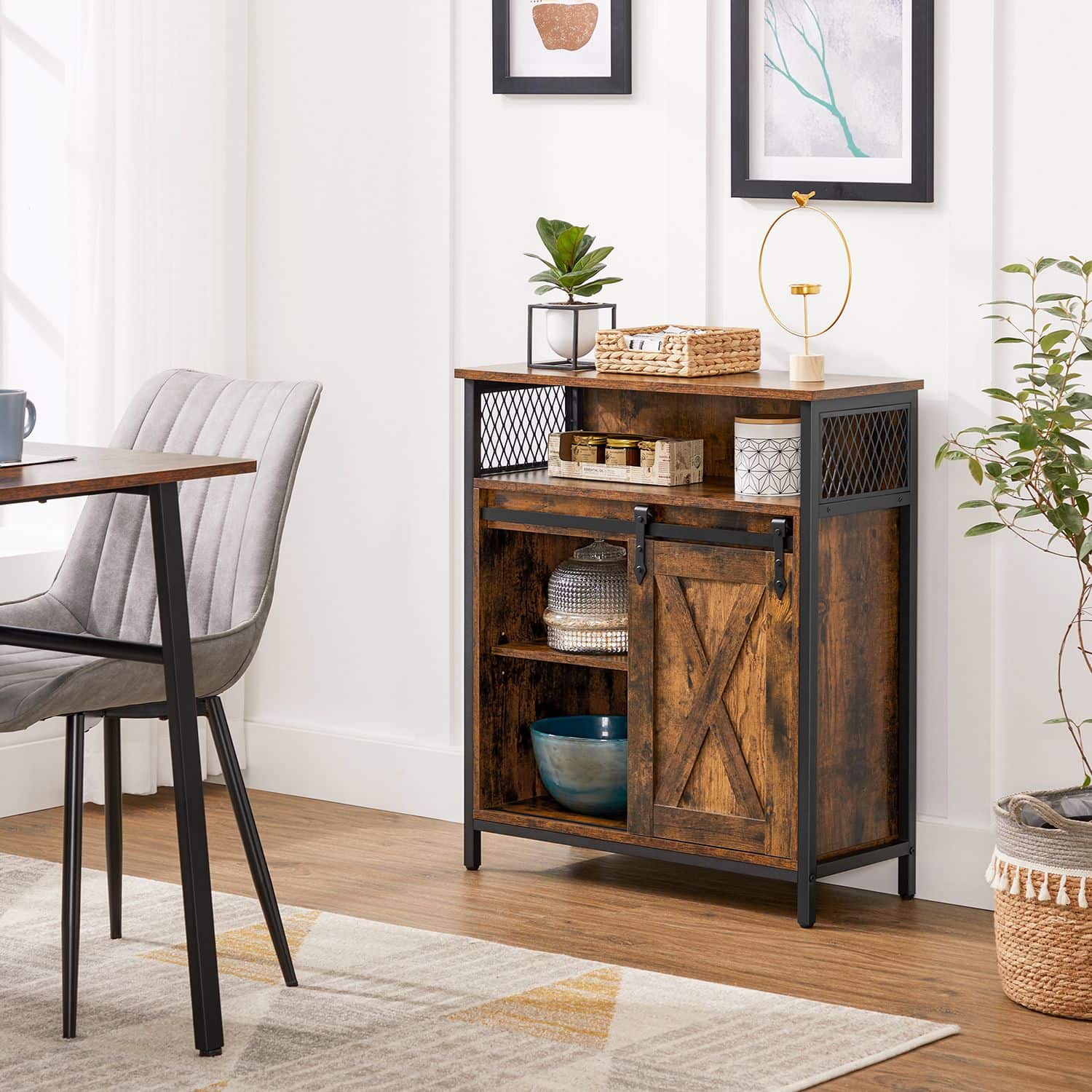 Küchenschrank mit Schiebetür-LSC089B01 Küchenschrank mit Schiebetür-LSC089B01