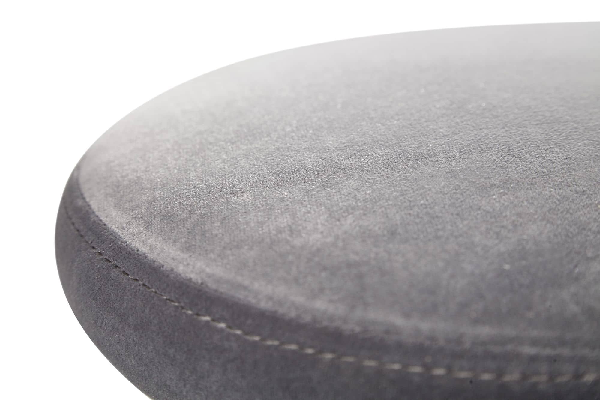 56601-WOHNLING-Barhocker-Samt-dunkelgrau-Hocker-ohne-Lehne-Kuechenhocker-Stoff-Metall-100kg-Design-Barstuhl-Tresenhocker-drehbar-Bistrohocker-WL6-200-WL6-200_4 Barhocker Samt Dunkelgrau Hocker ohne Lehne 58 - 79 cm