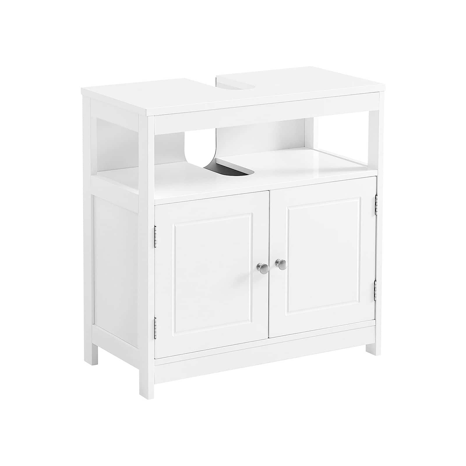 Waschbeckenunterschrank mattweiß Waschbeckenunterschrank mattweiß