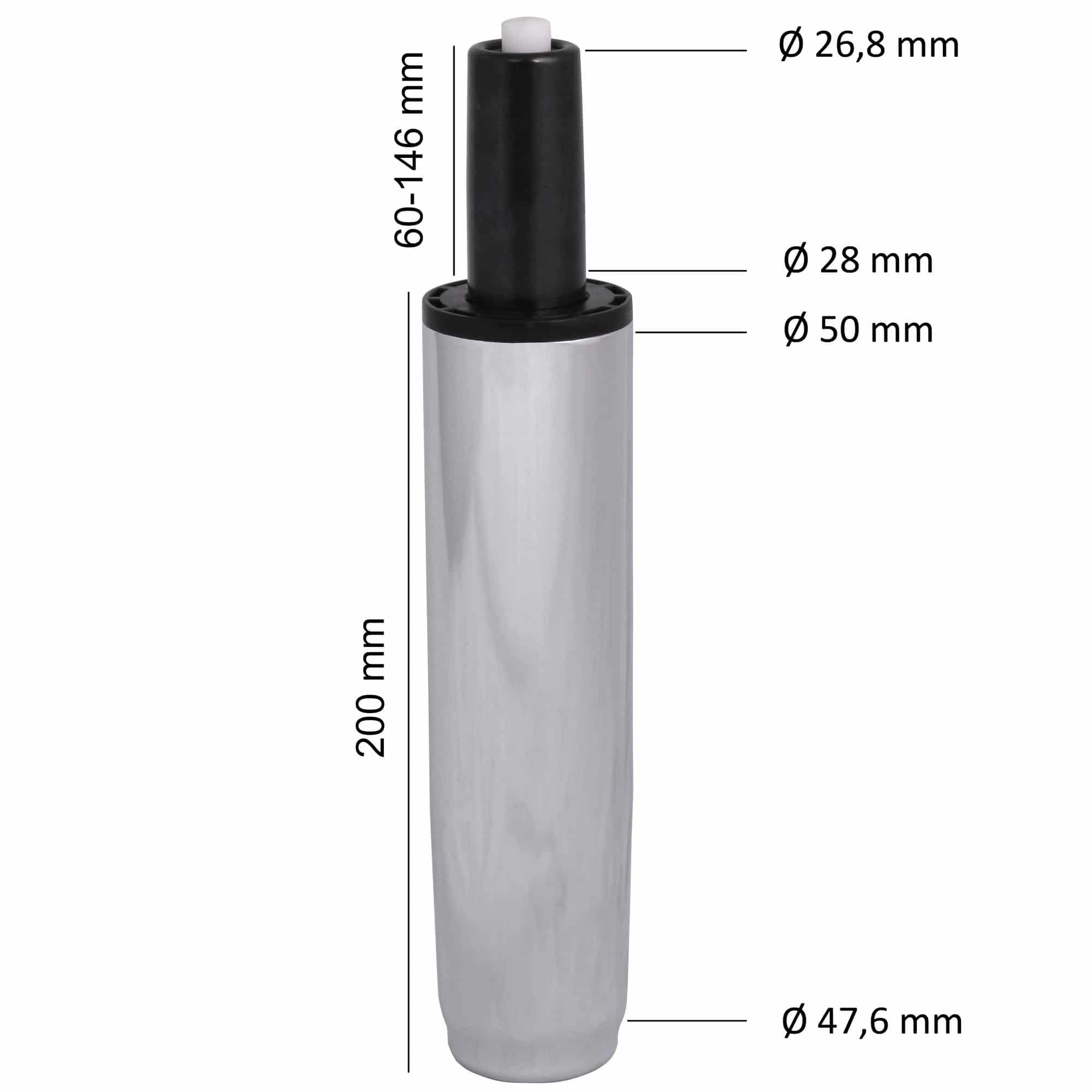 34491-Amstyle-Gasdruckfeder-Buerostuhl-GASDRUCKDaeMPFER-GASFEDER-195mm-50mm-Chrom-Verona-Moskau-Palermo-Primera-SPM1-854-SPM1-854fsur6glzYn0JD Gasdruckfeder Bürostuhl GASDRUCKDÄMPFER GASFEDER 195mm / 50mm Chrom