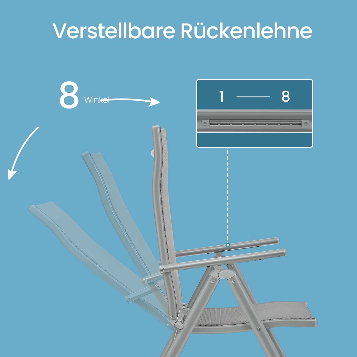 Gartenstühle 2er Set grau Gartenstühle 2er Set grau