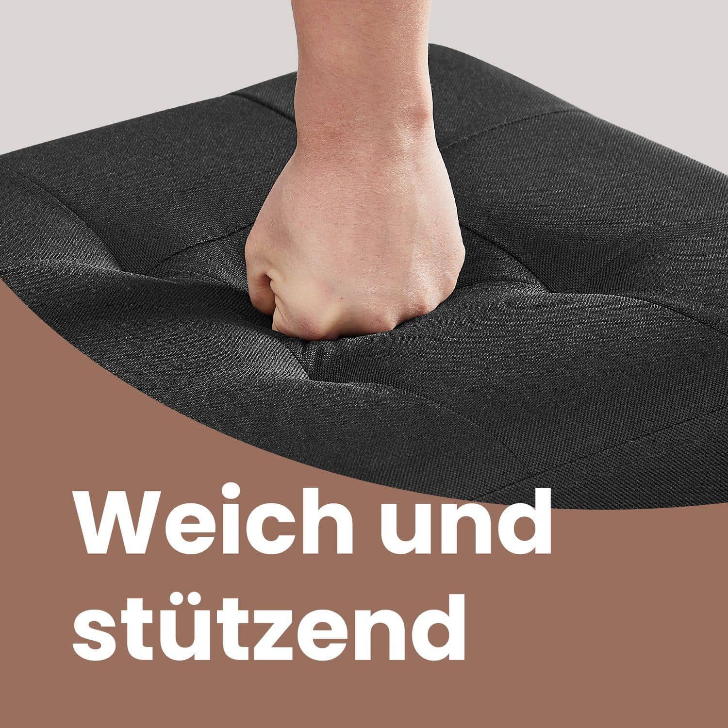 Sitzhocker mit Stauraum, kleine klappbare Sitzbank, 38 x 38 x 40 cm Sitzhocker mit Stauraum, kleine klappbare Sitzbank, 38 x 38 x 40 cm