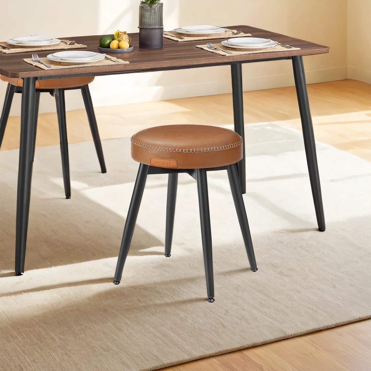 2er Set EKHO Kollektion - Esszimmerstühle karamellbraun 2er Set EKHO Kollektion - Esszimmerstühle karamellbraun