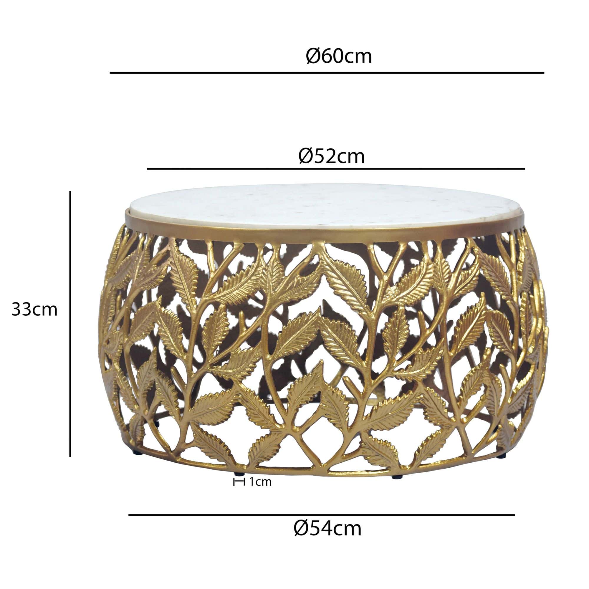 Couchtisch 60cm Gold mit weißer Marmor Tischplatte - Wohnzimmertisch rund - Sofatisch modern - Beistelltisch Aluminium - Design Beistelltisch Wohnzimmer Metallgestell Handmade Couchtisch 60cm Gold mit weißer Marmor Tischplatte - Wohnzimmertisch rund - Sofatisch modern - Beistelltisch Aluminium - Design Beistelltisch Wohnzimmer Metallgestell Handmade