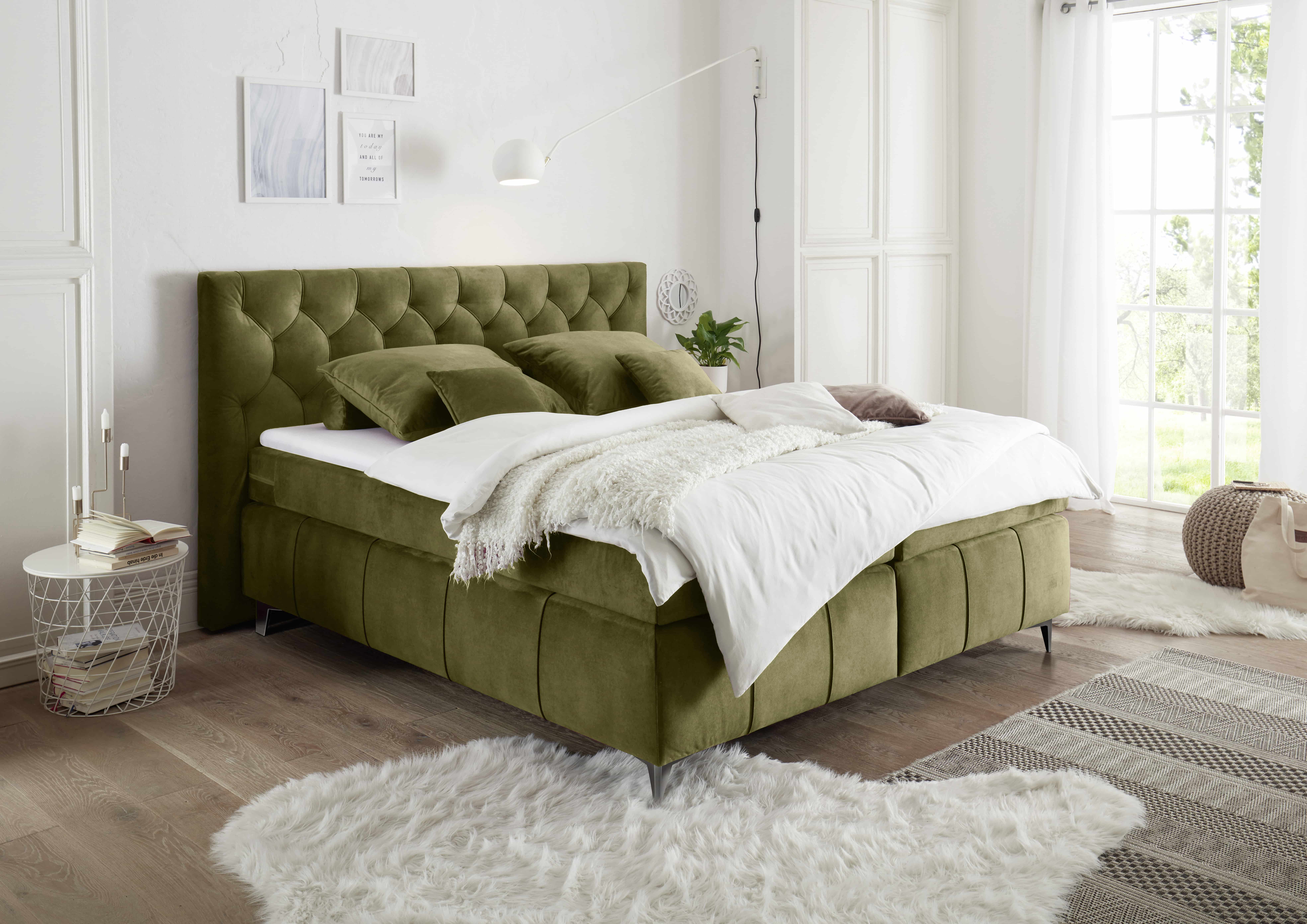 Das exzellente ED Exciting Design Pembroke Boxspringbett 180 x 200 cm