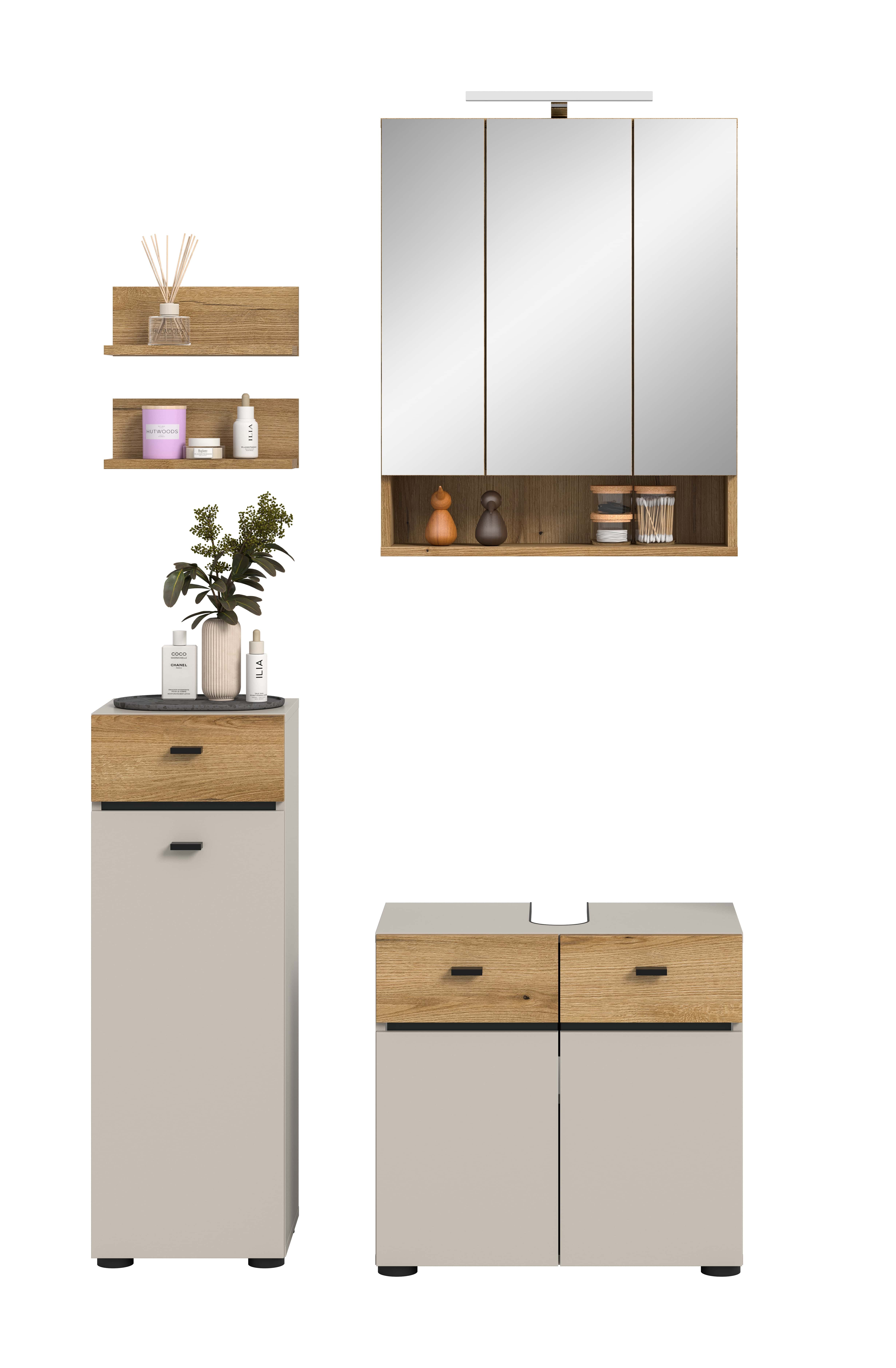 Aqua Badkombination inkl. Beleuchtung Aqua Badkombination inkl. Beleuchtung