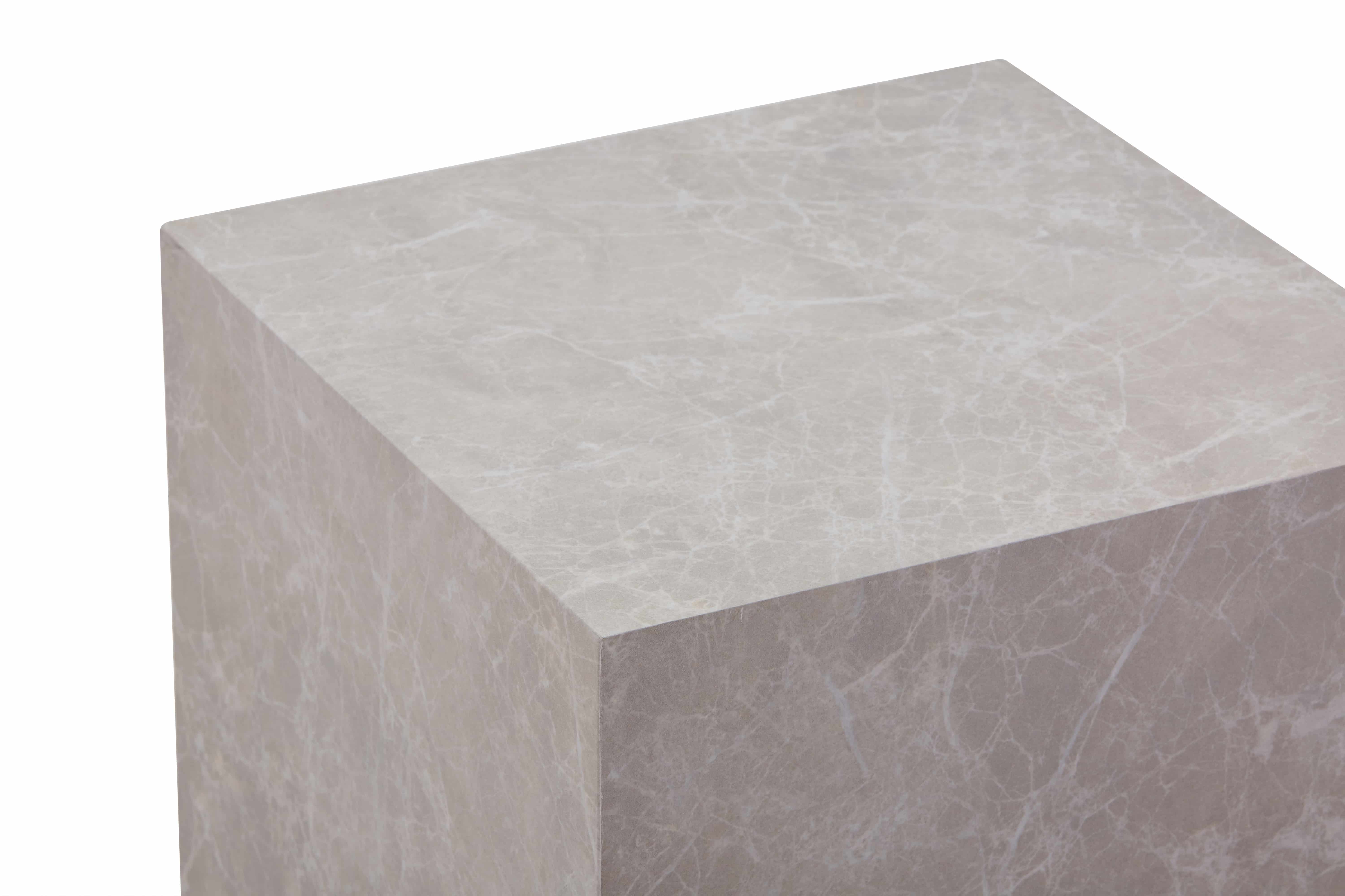 Beistelltisch Cuboid 225 Weiß
