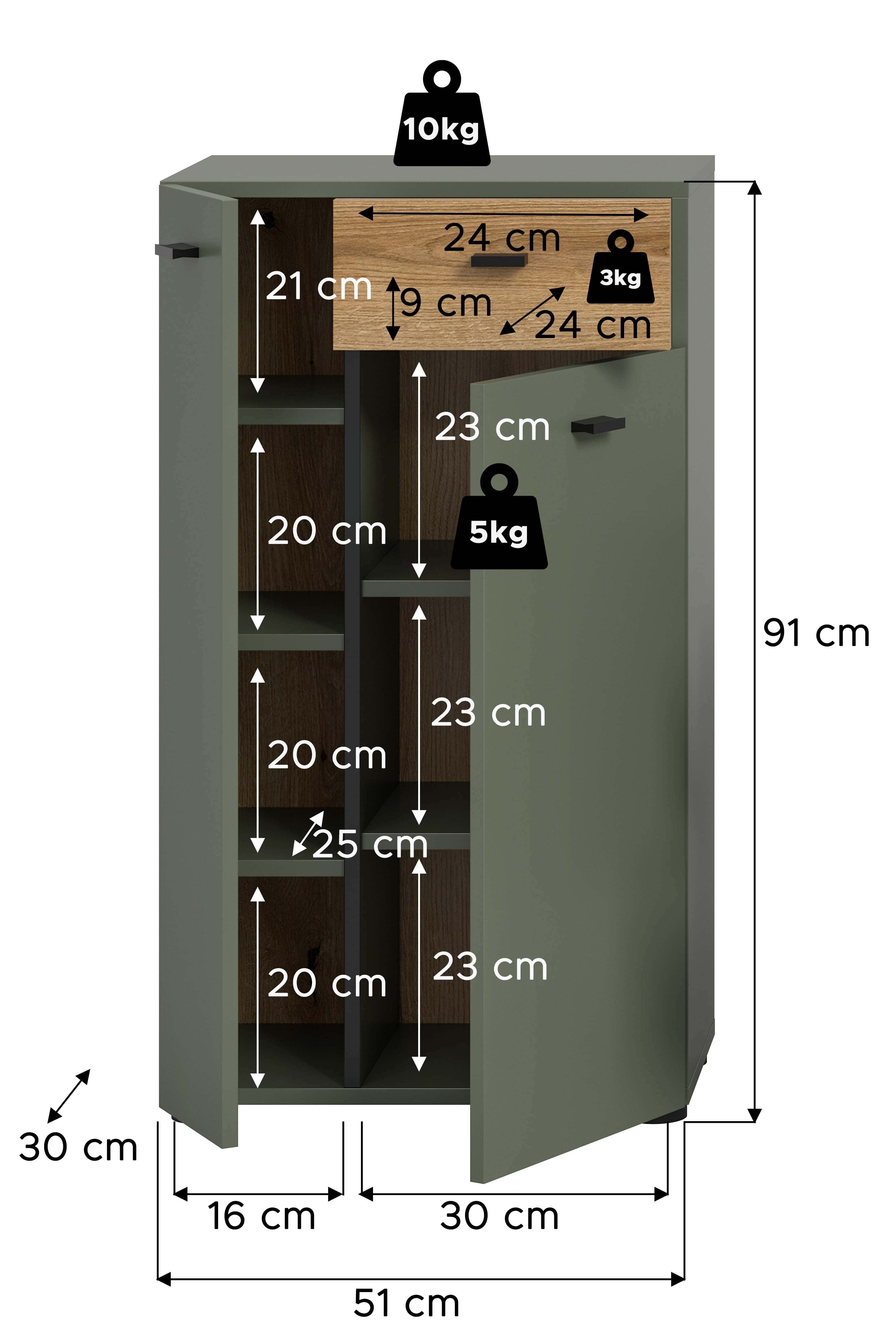 Aqua Standschrank Aqua Standschrank