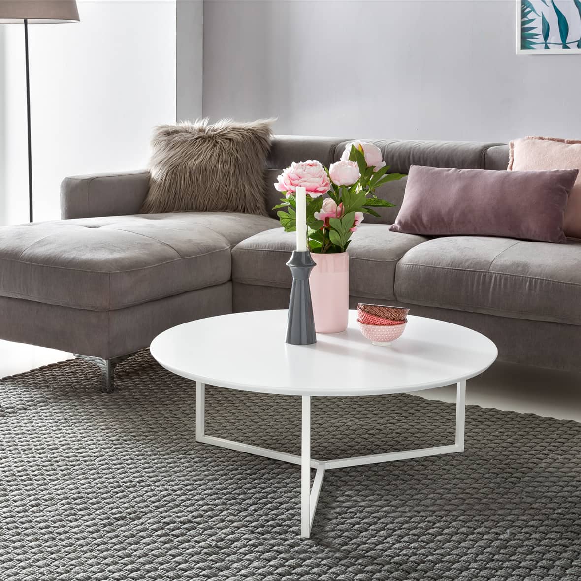 44900-WOHNLING-Design-Couchtisch-MDF-Holz-weiss-m_7EtxromsrcJh0H Wohnling Couchtisch MONOBLOC Ø 80 cm – Weiß Matt