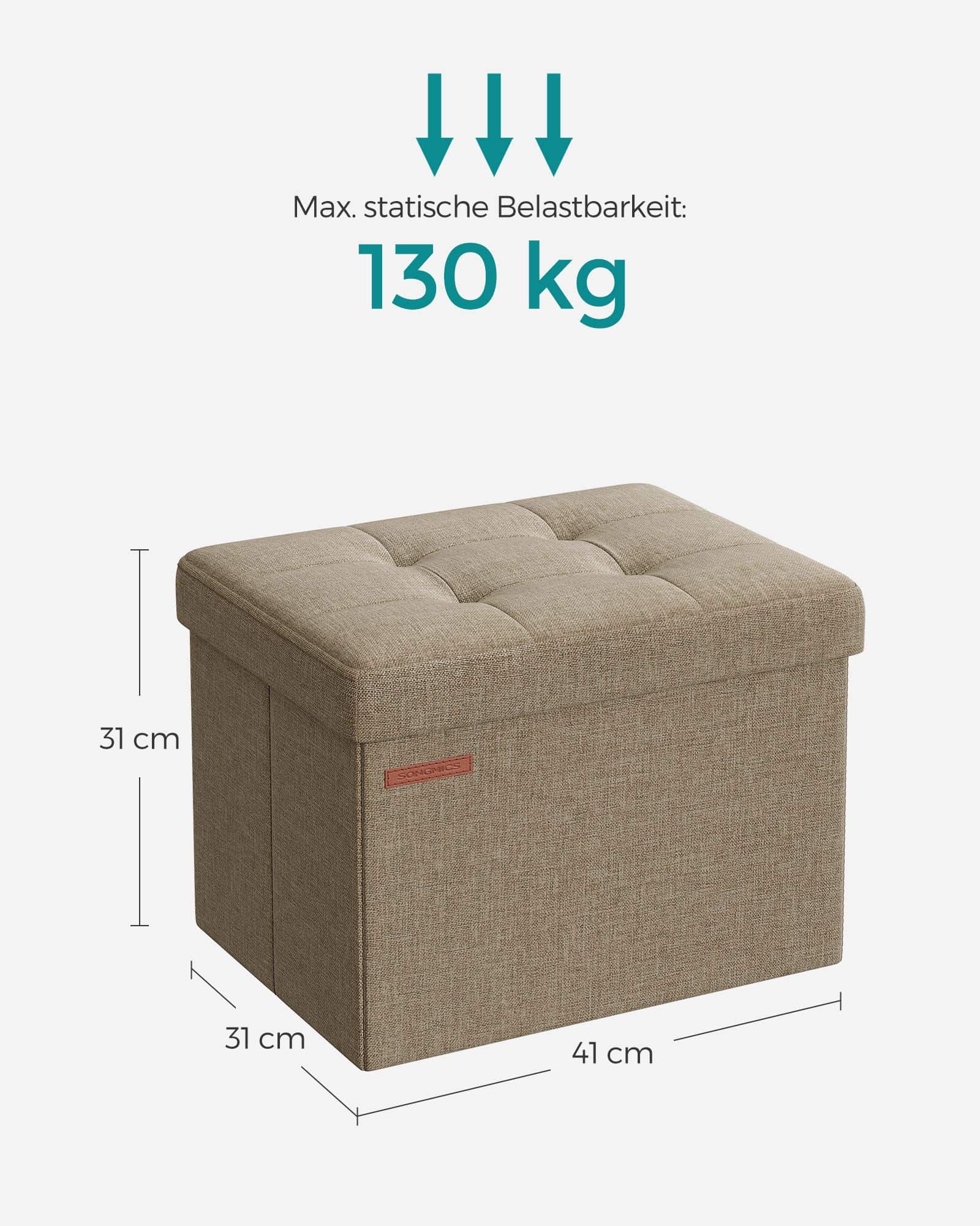 Sitzbank mit Stauraum helltaupe-LSF102K01 Sitzbank mit Stauraum helltaupe-LSF102K01
