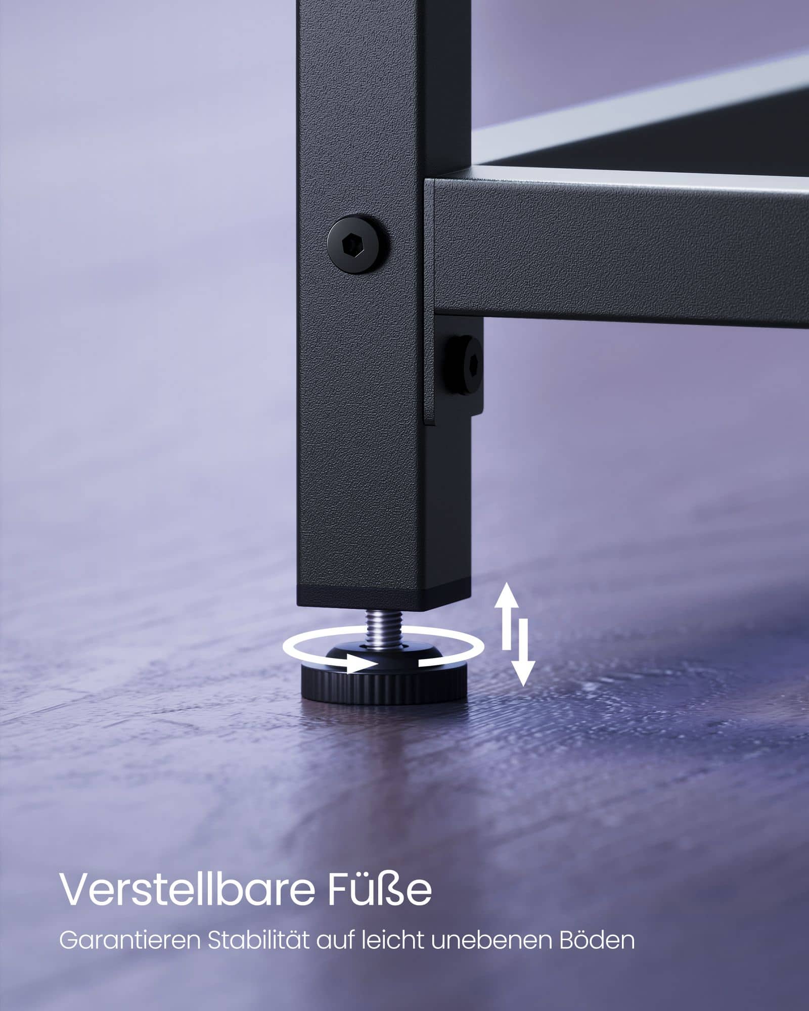 Schreibtisch Industrie-Design schwarz-LWD039B56 Schreibtisch Industrie-Design schwarz-LWD039B56