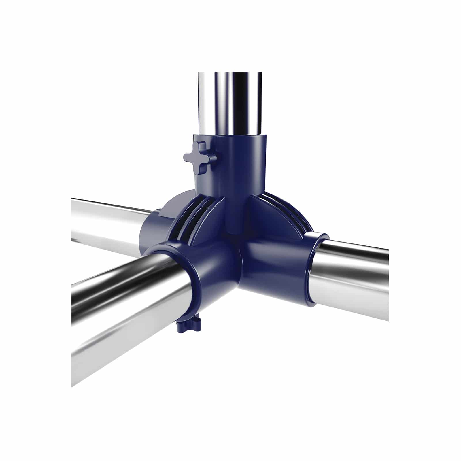 Ausziehbarer Kleiderständer Blau-LLR01L