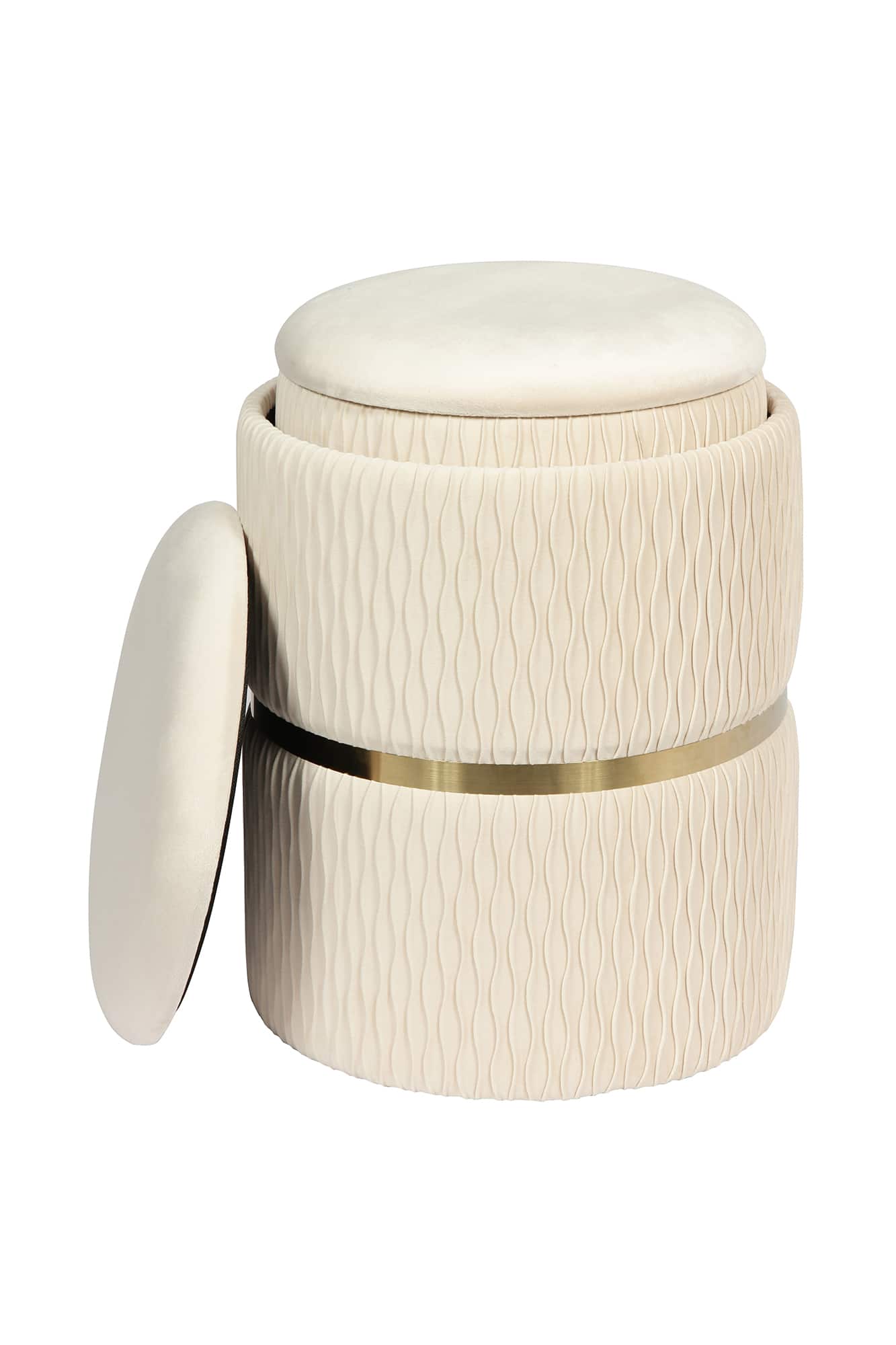 Hocker Zora 425 2er-Set Pistachio-Grün