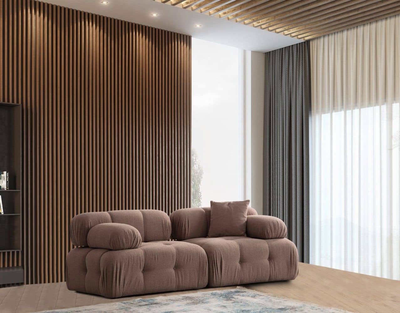 Sofa Doblo 2-Sitzer mit verstellbarer Rückenlehne