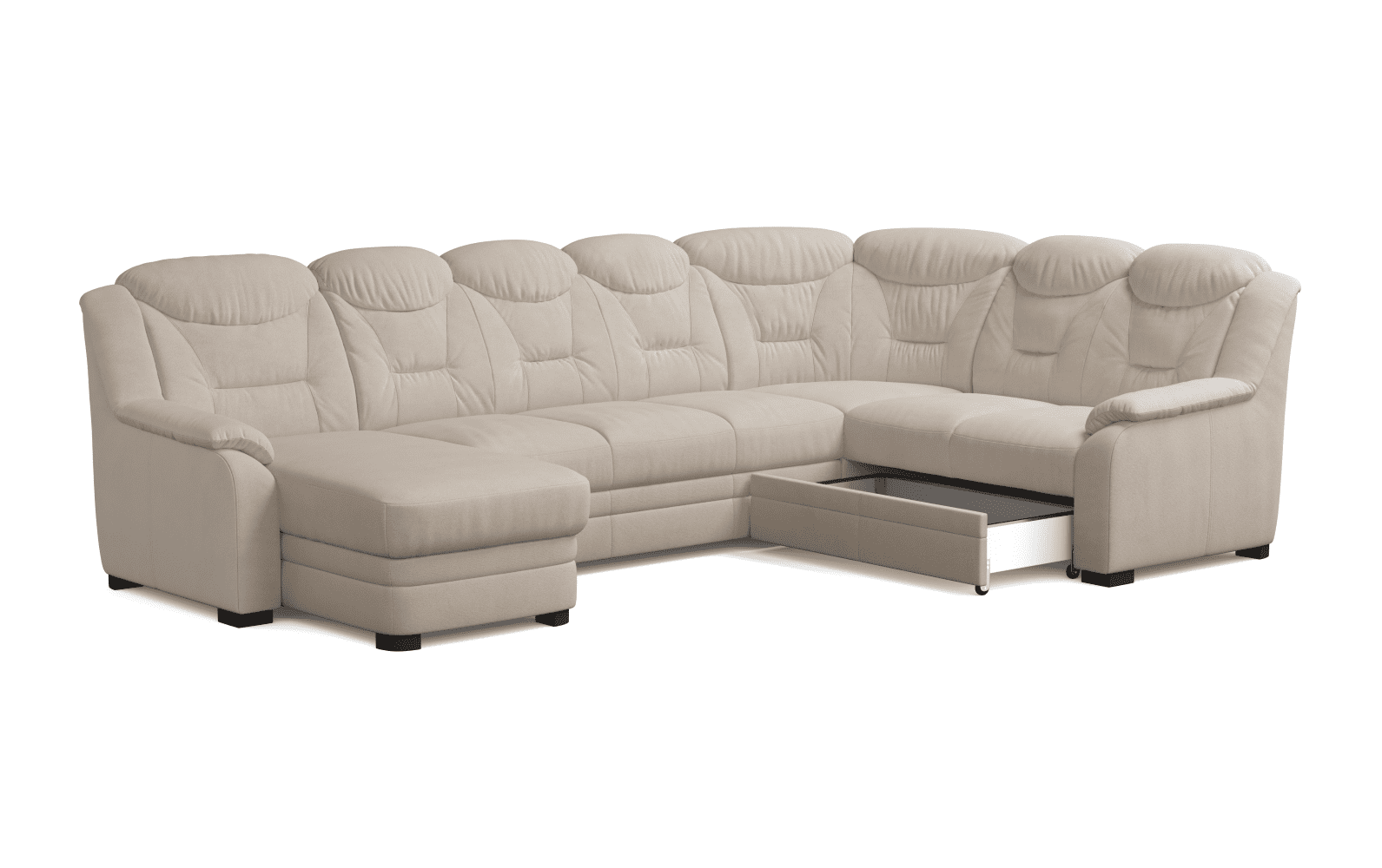 Wohnlandschaft Marcus mit Schlaffunktion & Bettkasten - Cotta Wohnlandschaft Marcus mit Schlaffunktion & Bettkasten - Cotta