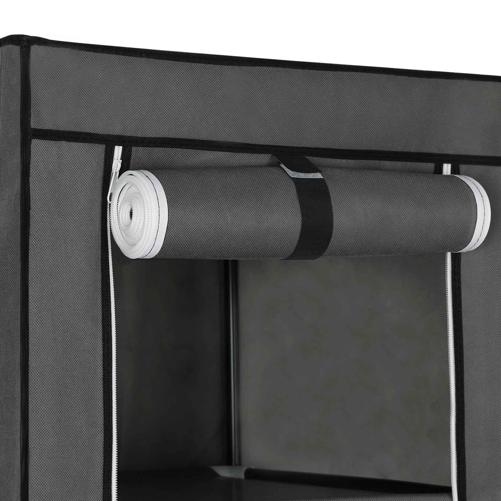 Kleiderschrank 175 x 150 cm Grau-B34LSF03G Kleiderschrank 175 x 150 cm Grau-B34LSF03G