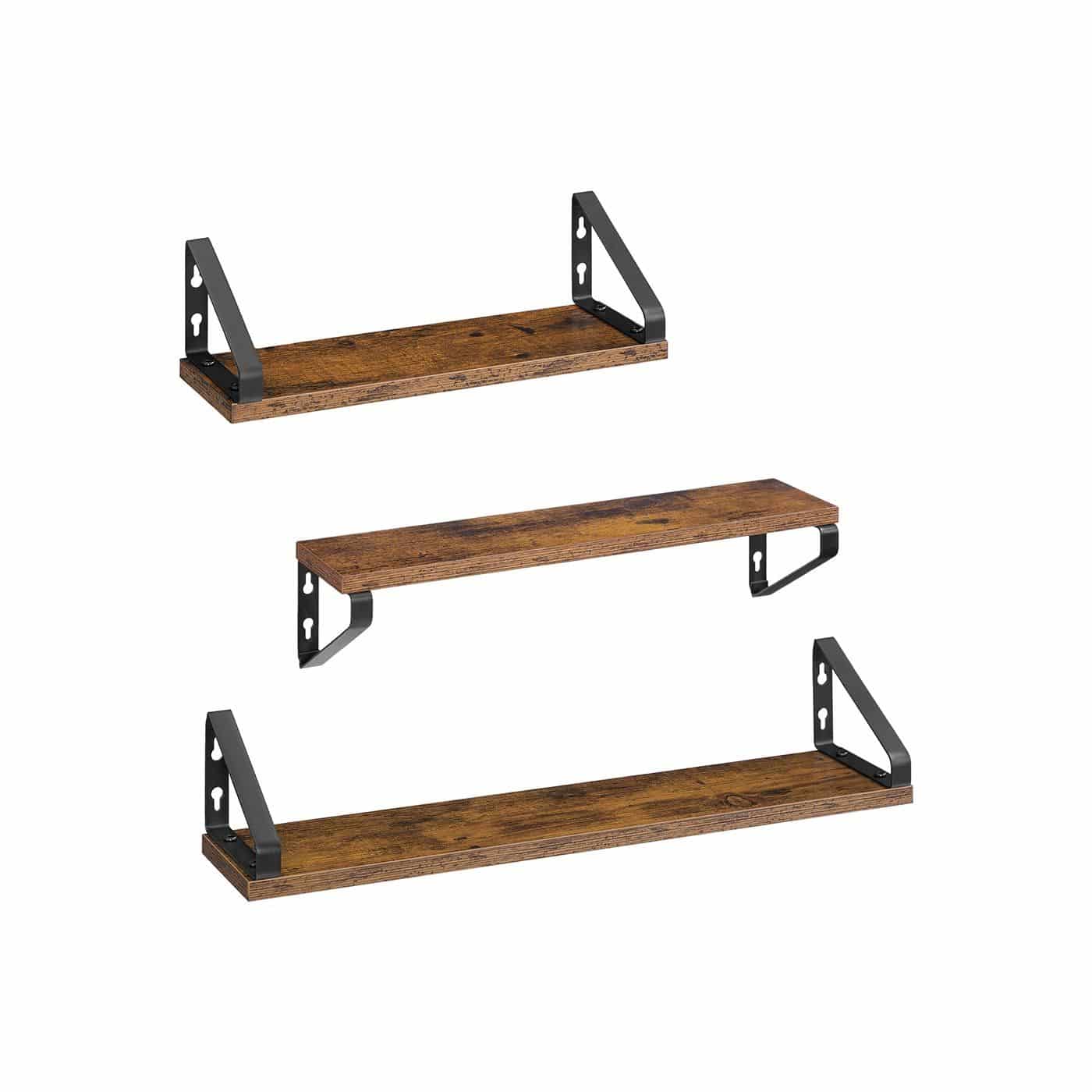 Industrie-Look Wandregale 3er Set Industrie-Look Wandregale 3er Set