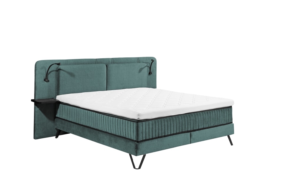 Milazzo_Aphrodite_frei_Azur Aphrodite Azur: Verleihen Sie Ihrem Schlafzimmer Glamour mit dem ED Exciting Design Boxspringbett Milazzo – Komfort in Perfektion mit Wireless Charging